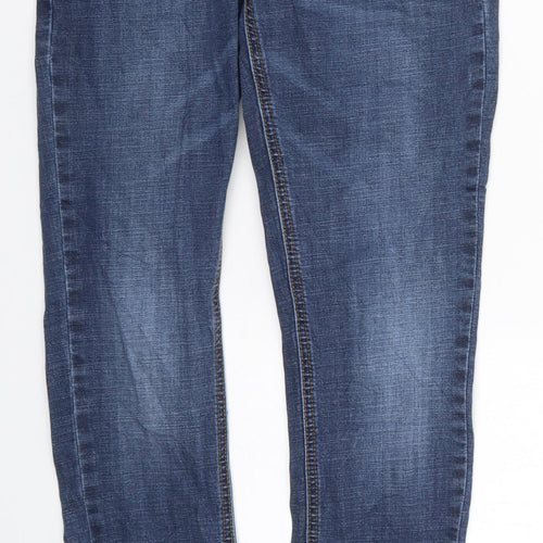 Remix Womens Blue  Denim Skinny Jeans Size 8 L29 in
