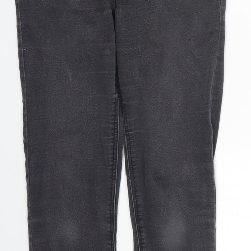Papaya Womens Grey  Denim Skinny Jeans Size 8 L27 in