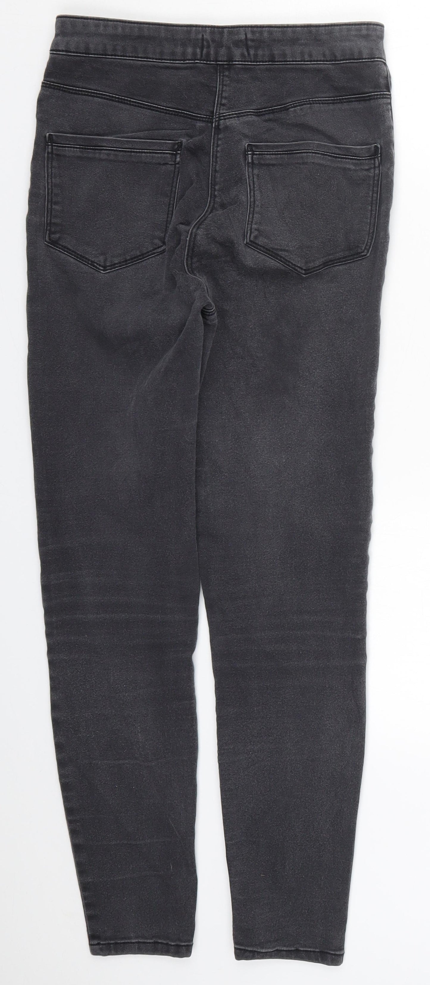 Papaya Womens Grey  Denim Skinny Jeans Size 8 L27 in