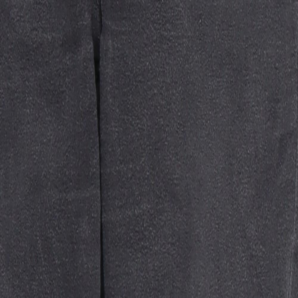 Papaya Womens Grey  Denim Skinny Jeans Size 8 L27 in