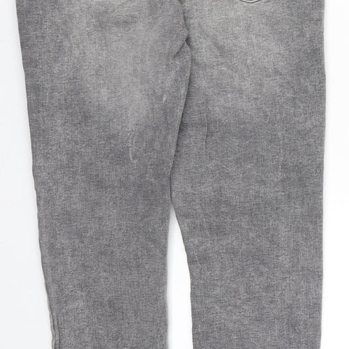 Denim Co Womens Grey  Denim Skinny Jeans Size 14 L27.5 in