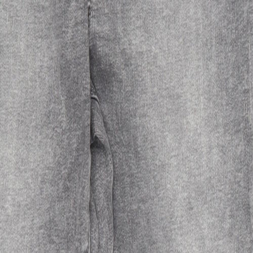 Denim Co Womens Grey  Denim Skinny Jeans Size 14 L27.5 in