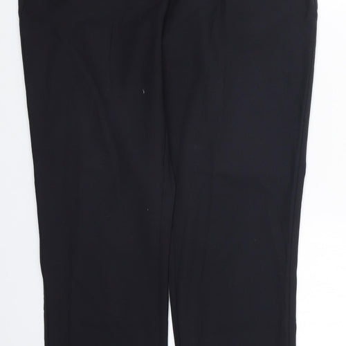 Preworn Womens Black   Trousers  Size 10 L30 in