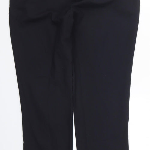 Preworn Womens Black   Trousers  Size 10 L30 in
