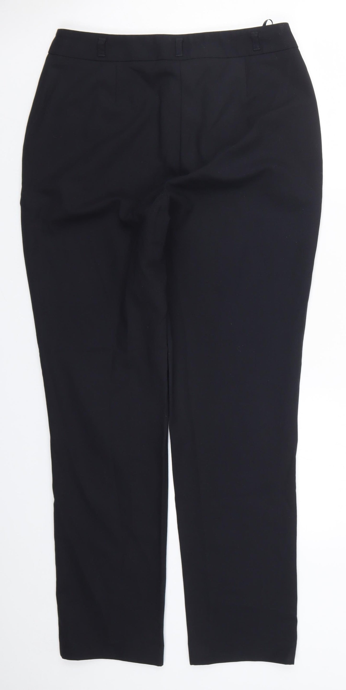 Preworn Womens Black   Trousers  Size 10 L30 in
