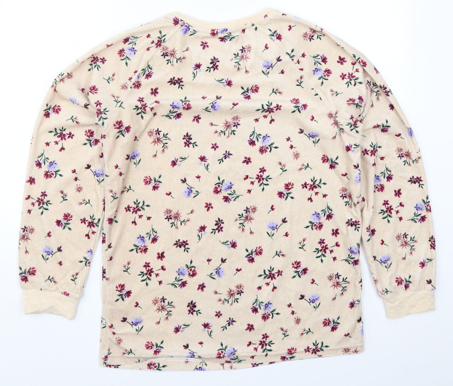 Primark Womens Pink Floral  Top Pyjama Top Size 10