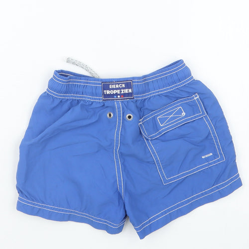 Preworn Boys Blue   Cargo Shorts Size 4 Years - Swim Shorts