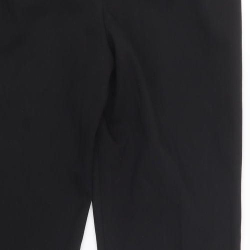 Papaya Womens Black   Trousers  Size 14 L30 in