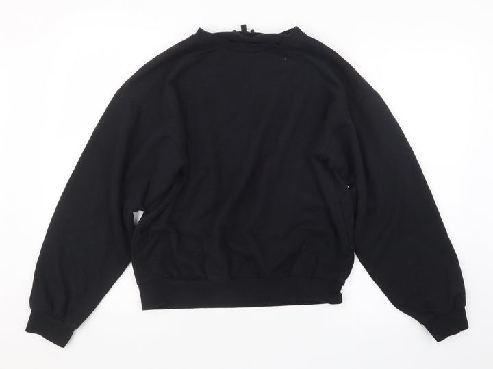 I SAW IT FIRST Womens Black Pullover Jumper Size M