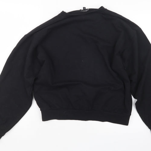 I SAW IT FIRST Womens Black   Pullover Jumper Size M