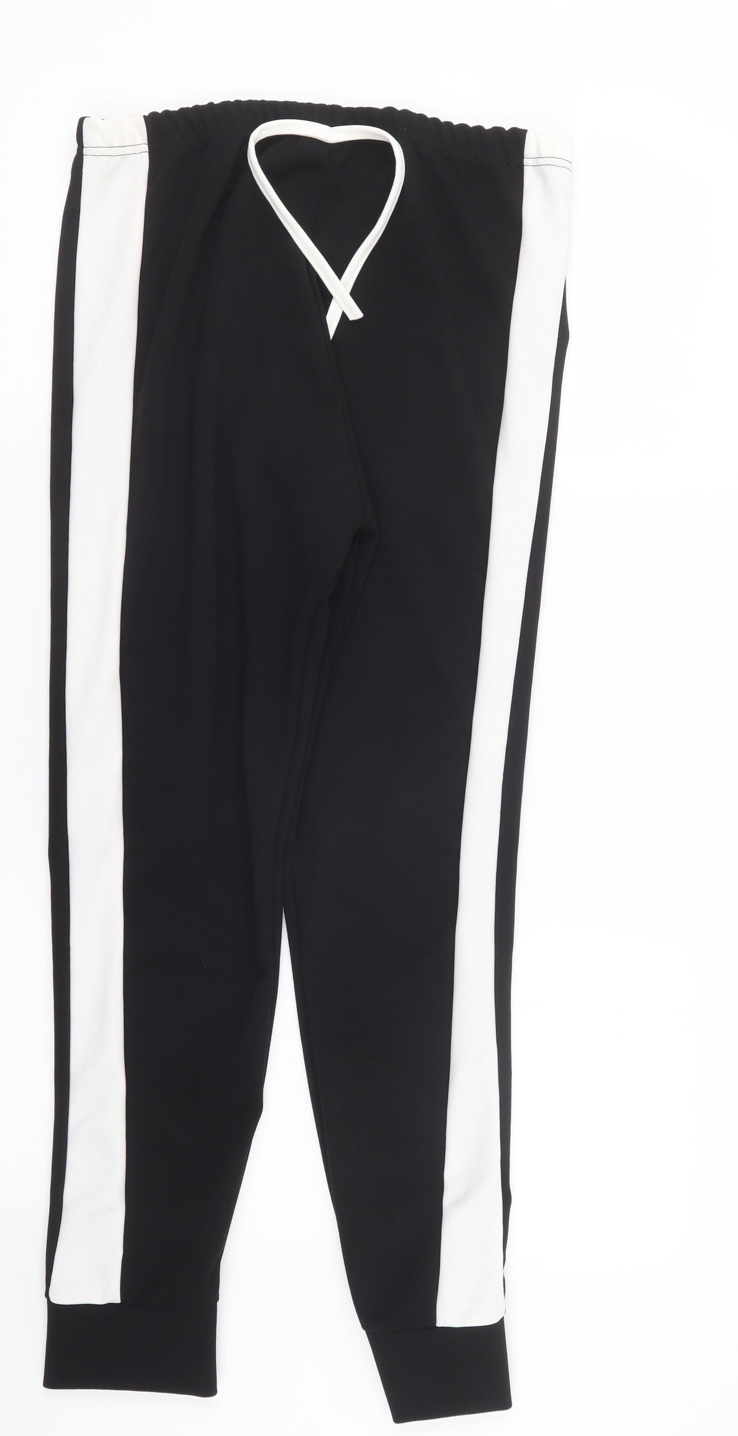 Preworn Womens Black   Trousers  Size 14 L27 in