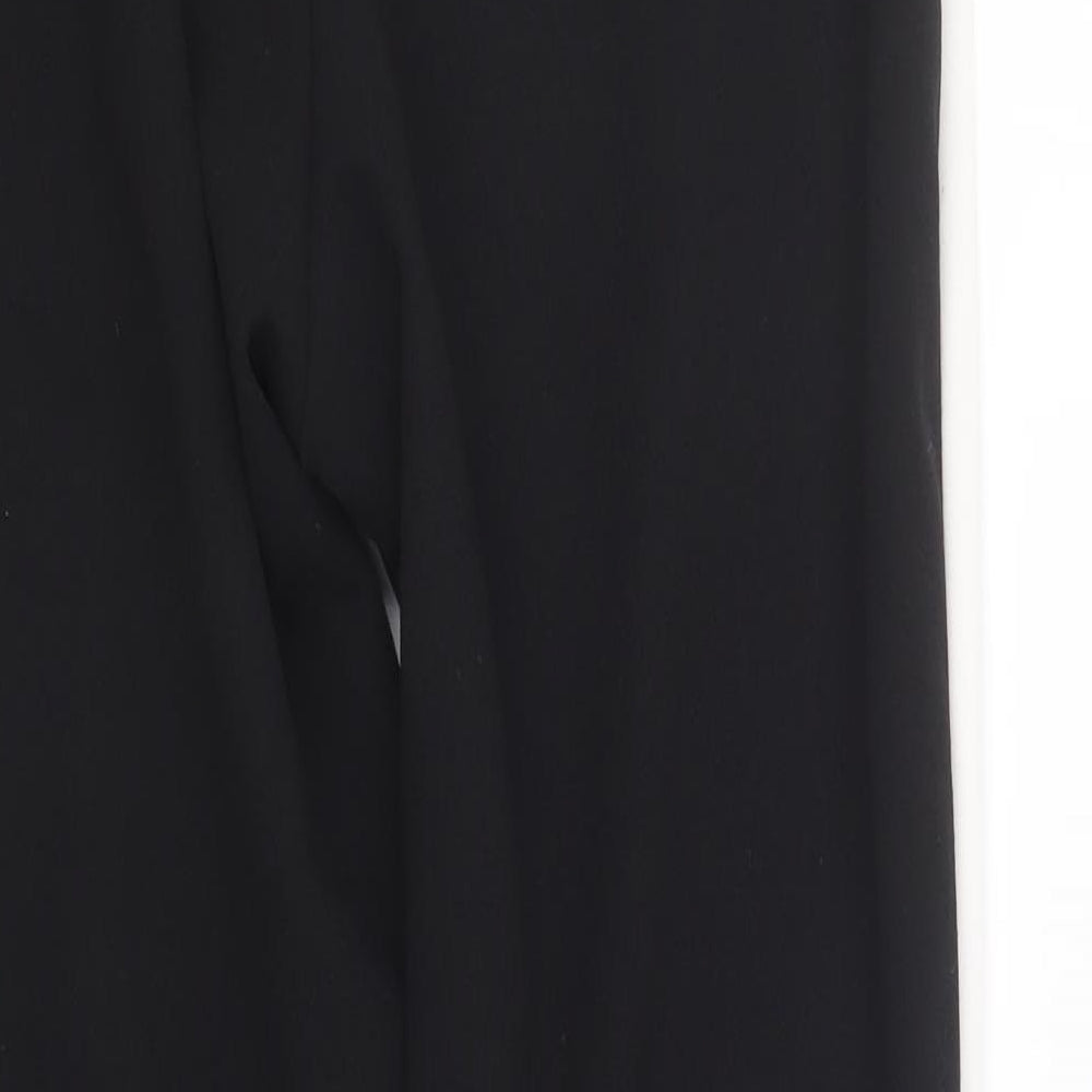 Preworn Womens Black   Trousers  Size 14 L27 in