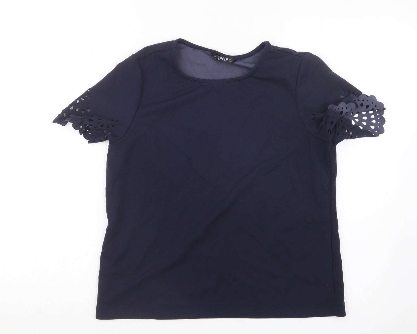 SheIn Womens Blue   Basic Blouse Size L