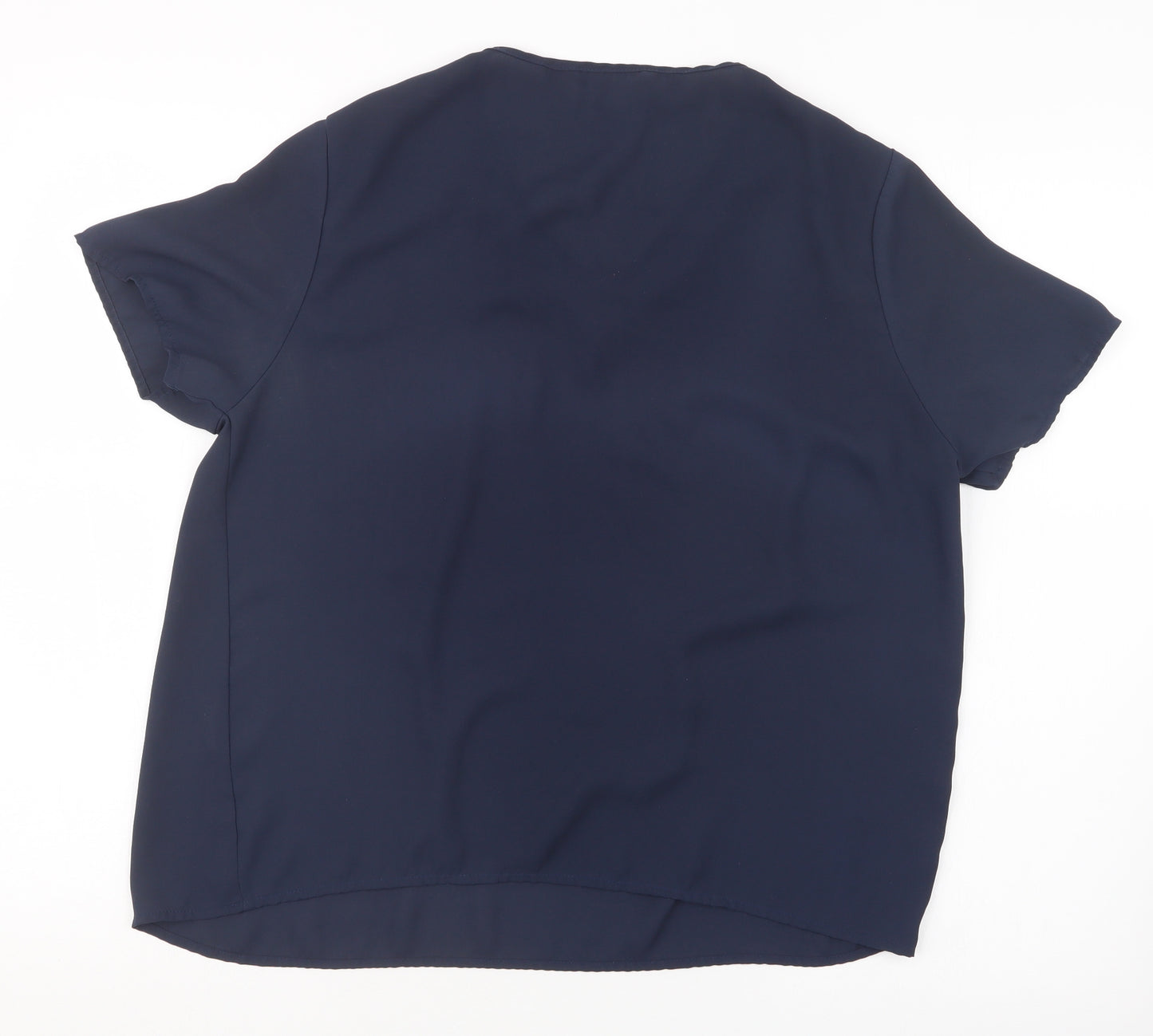 SheIn Womens Blue   Basic Blouse Size L