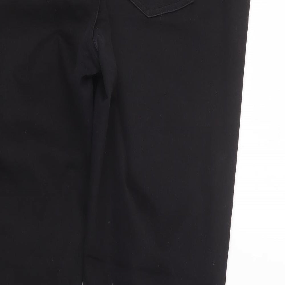 Wallis Womens Black  Denim Jegging Jeans Size 16 L30 in