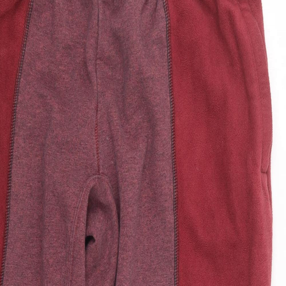 adidas Mens Red   Jogger Trousers Size L L25 in