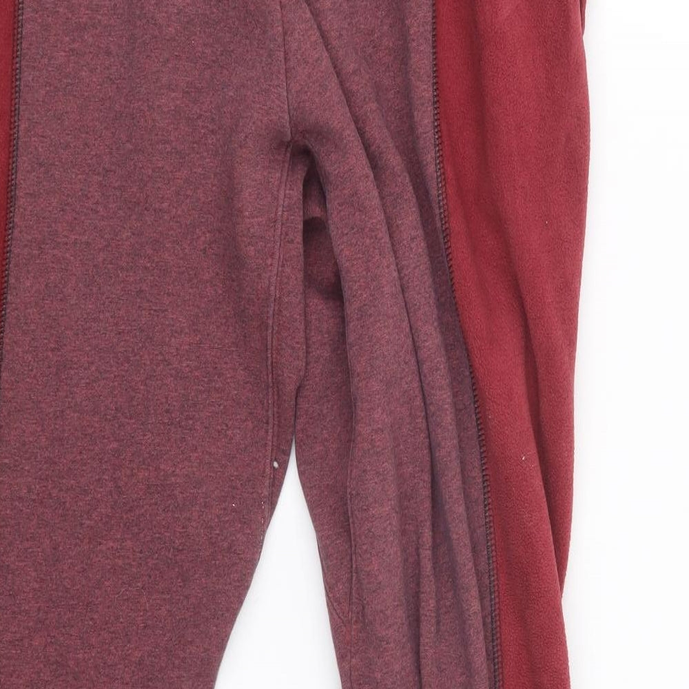 adidas Mens Red   Jogger Trousers Size L L25 in