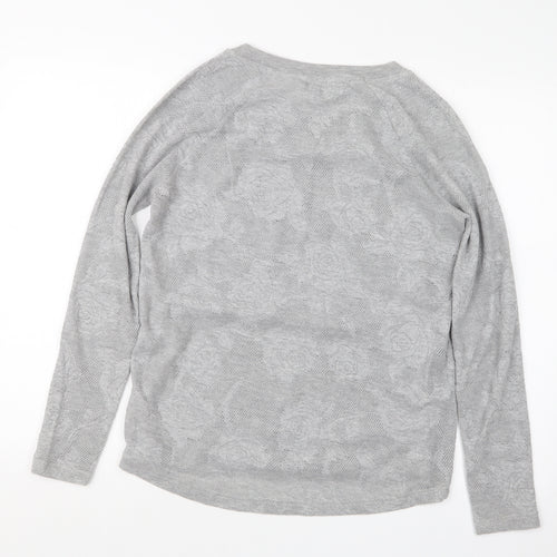 NEXT Womens Grey  Knit  Jumper Size 8