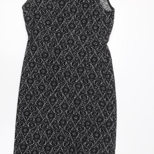 NEXT Womens Black   Shirt Dress  Size 8