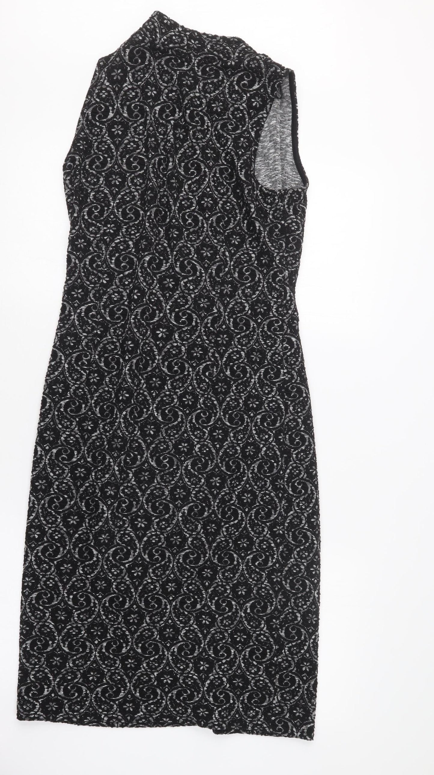 NEXT Womens Black   Shirt Dress  Size 8