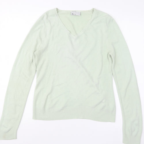 BHS Womens Green  Knit Pullover Jumper Size 12