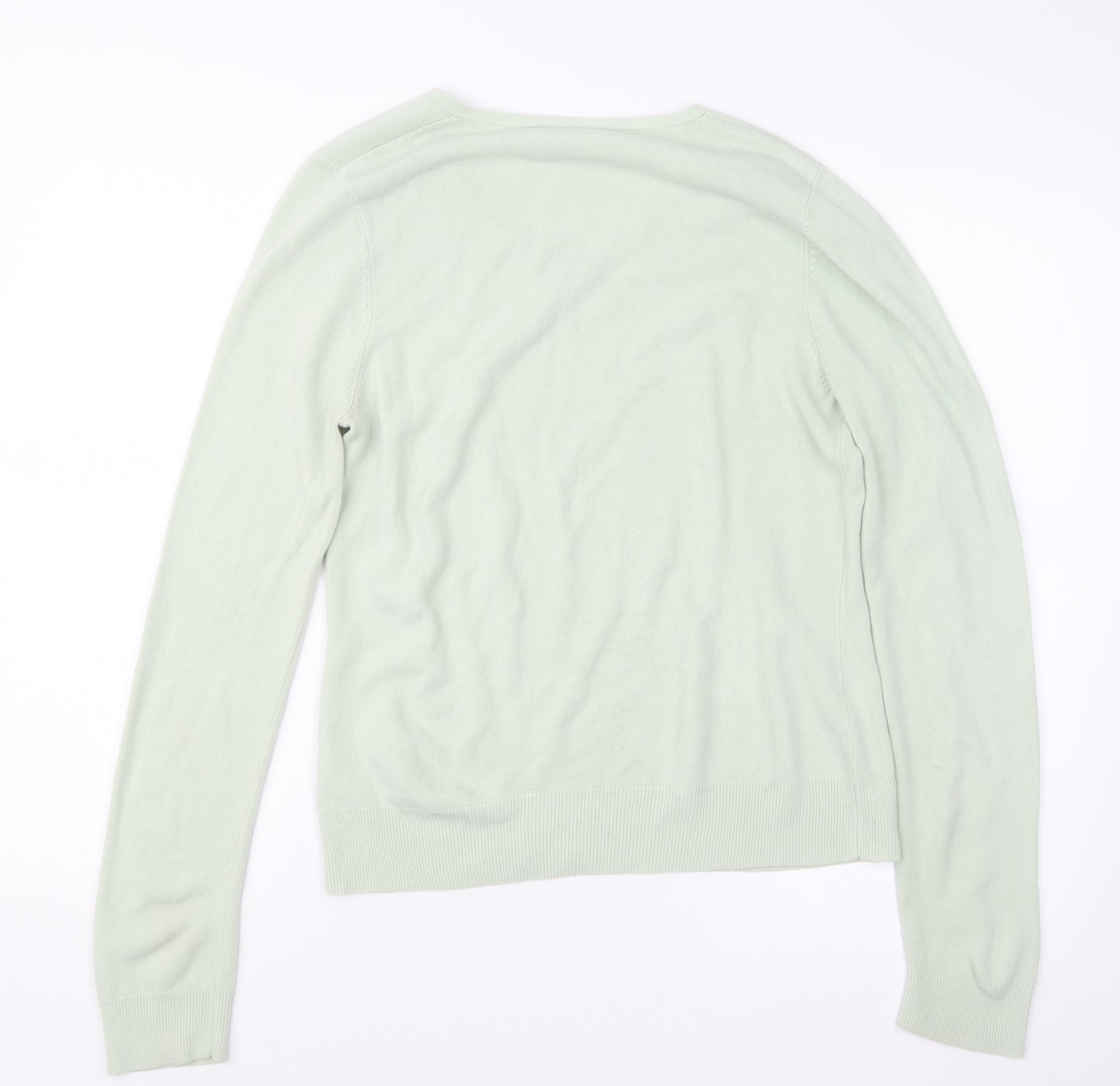 BHS Womens Green  Knit Pullover Jumper Size 12
