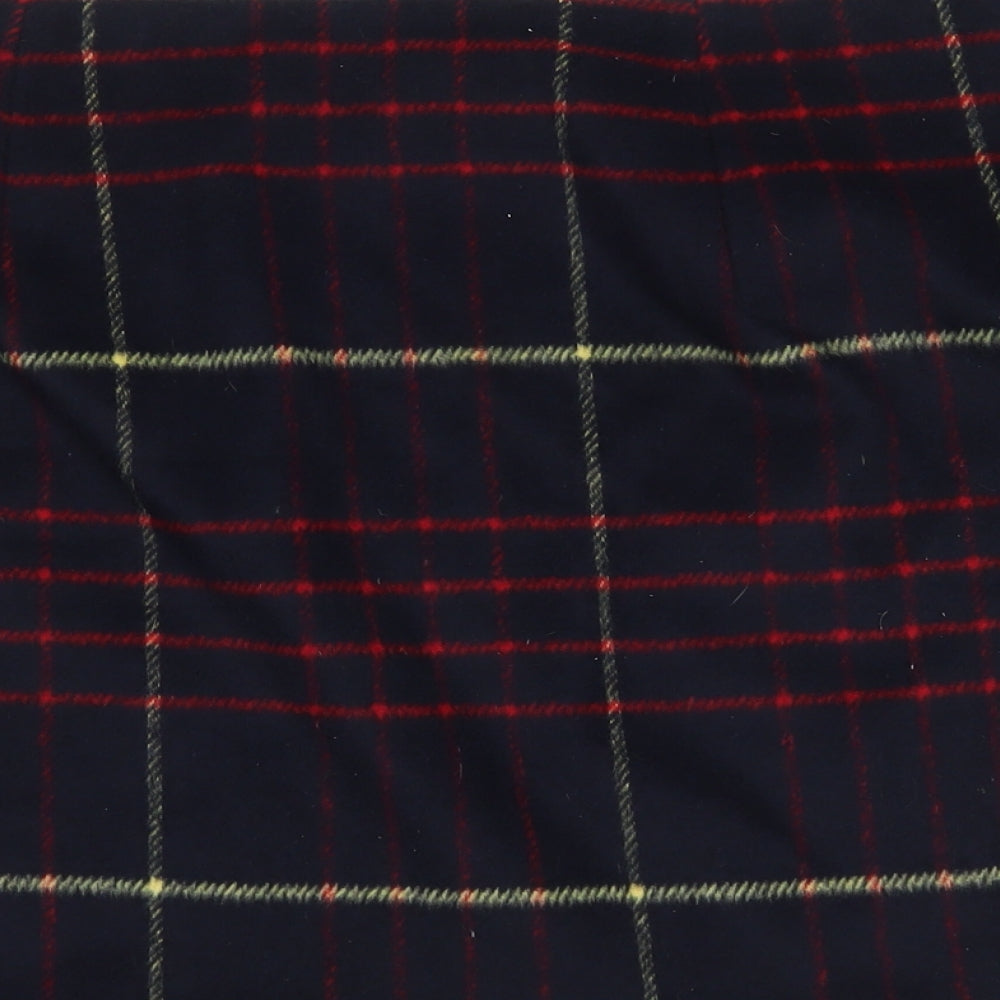 Avenue Womens Blue Plaid  Mini Skirt Size 18