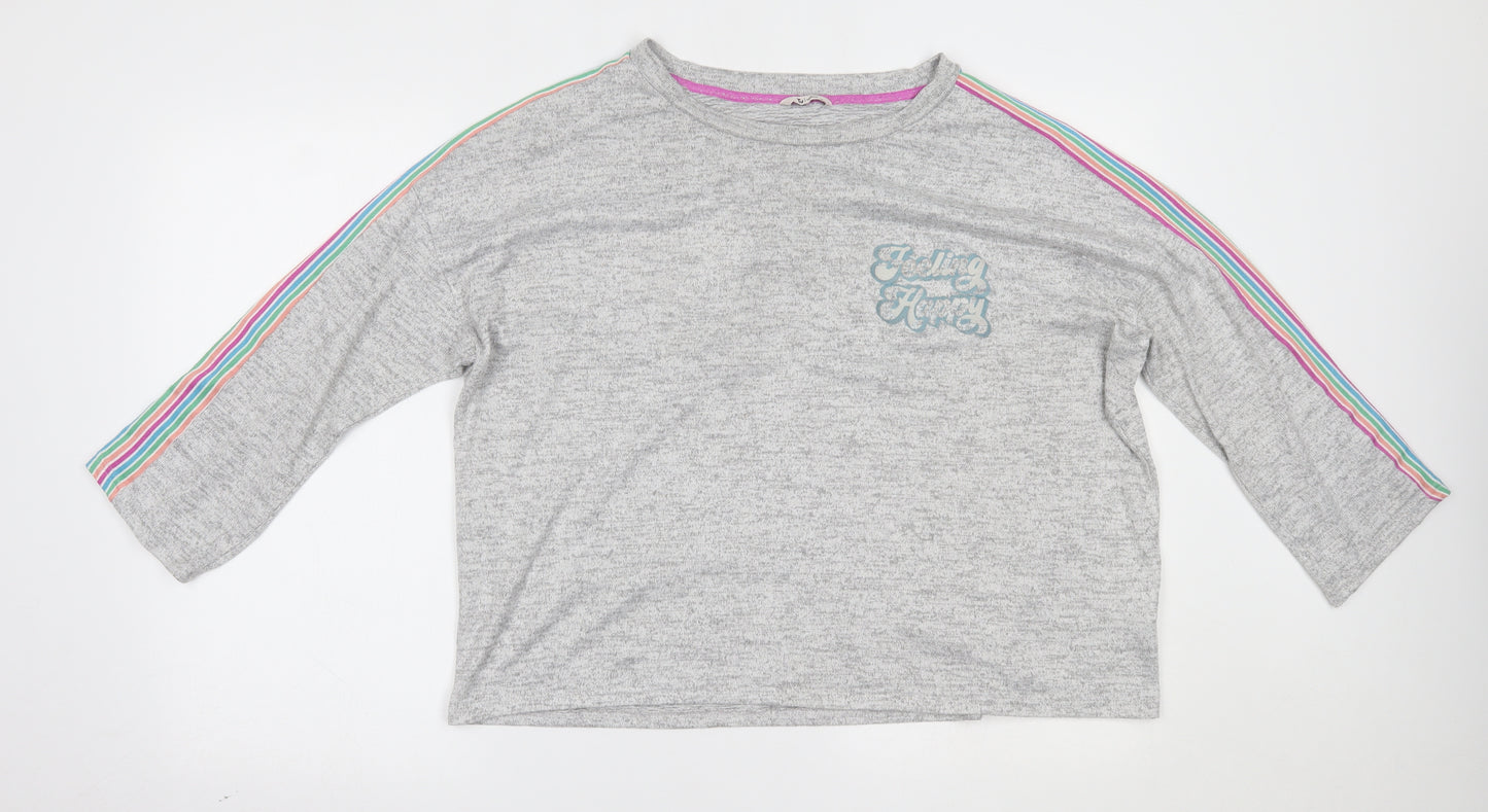 TU Womens Grey   Basic Blouse Size 14