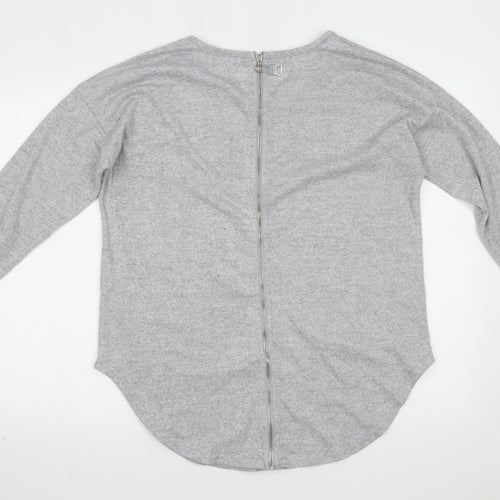 Quiz Womens Grey   Basic Blouse Size M