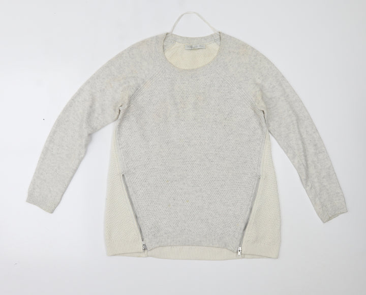 Forever New Womens Grey Pullover Jumper Size XS