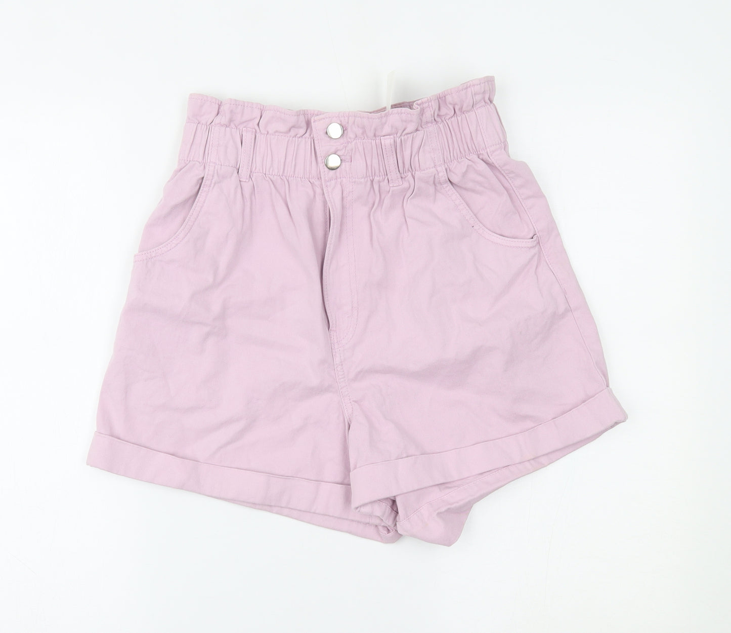 H&M Womens Purple   Mom Shorts Size 12