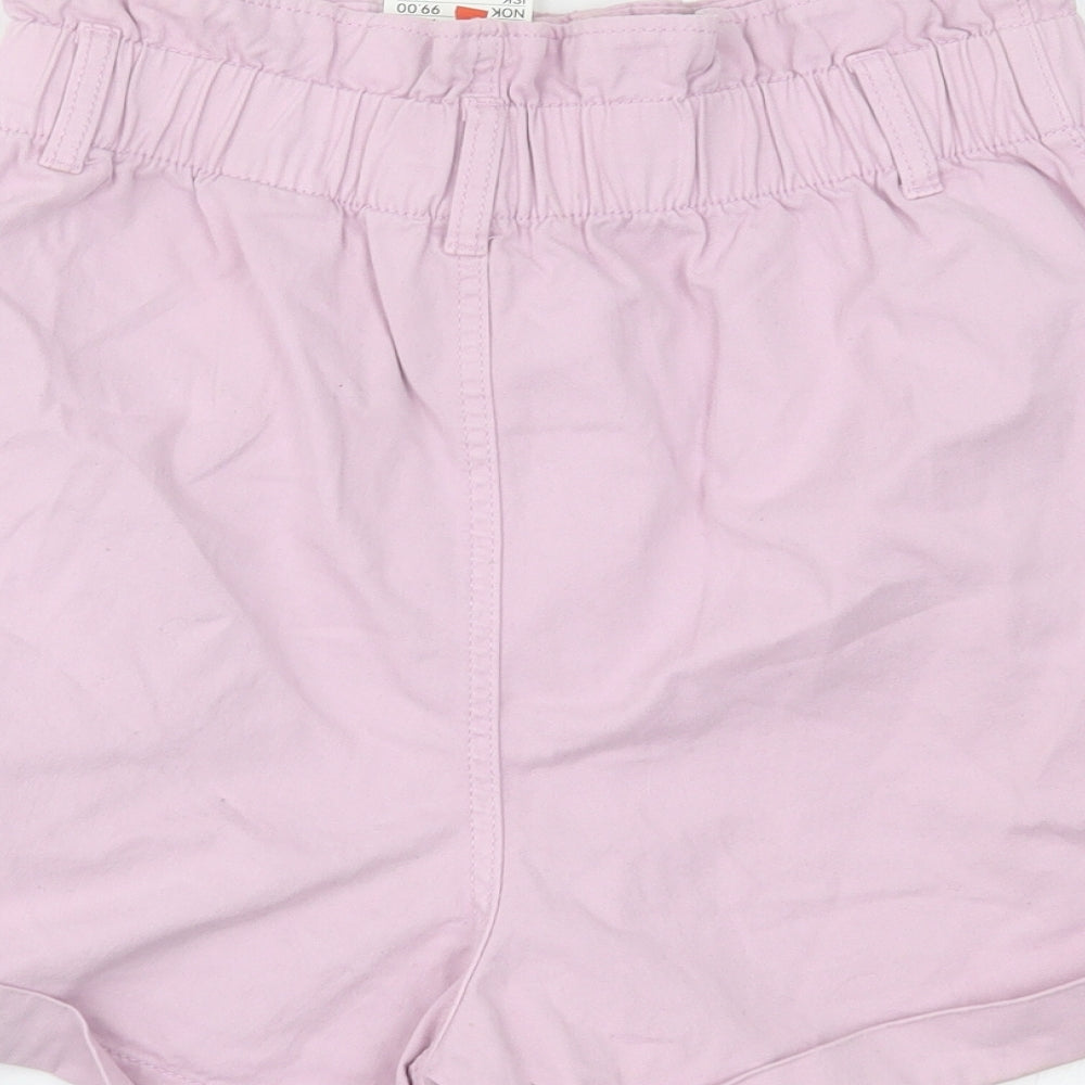 H&M Womens Purple   Mom Shorts Size 12