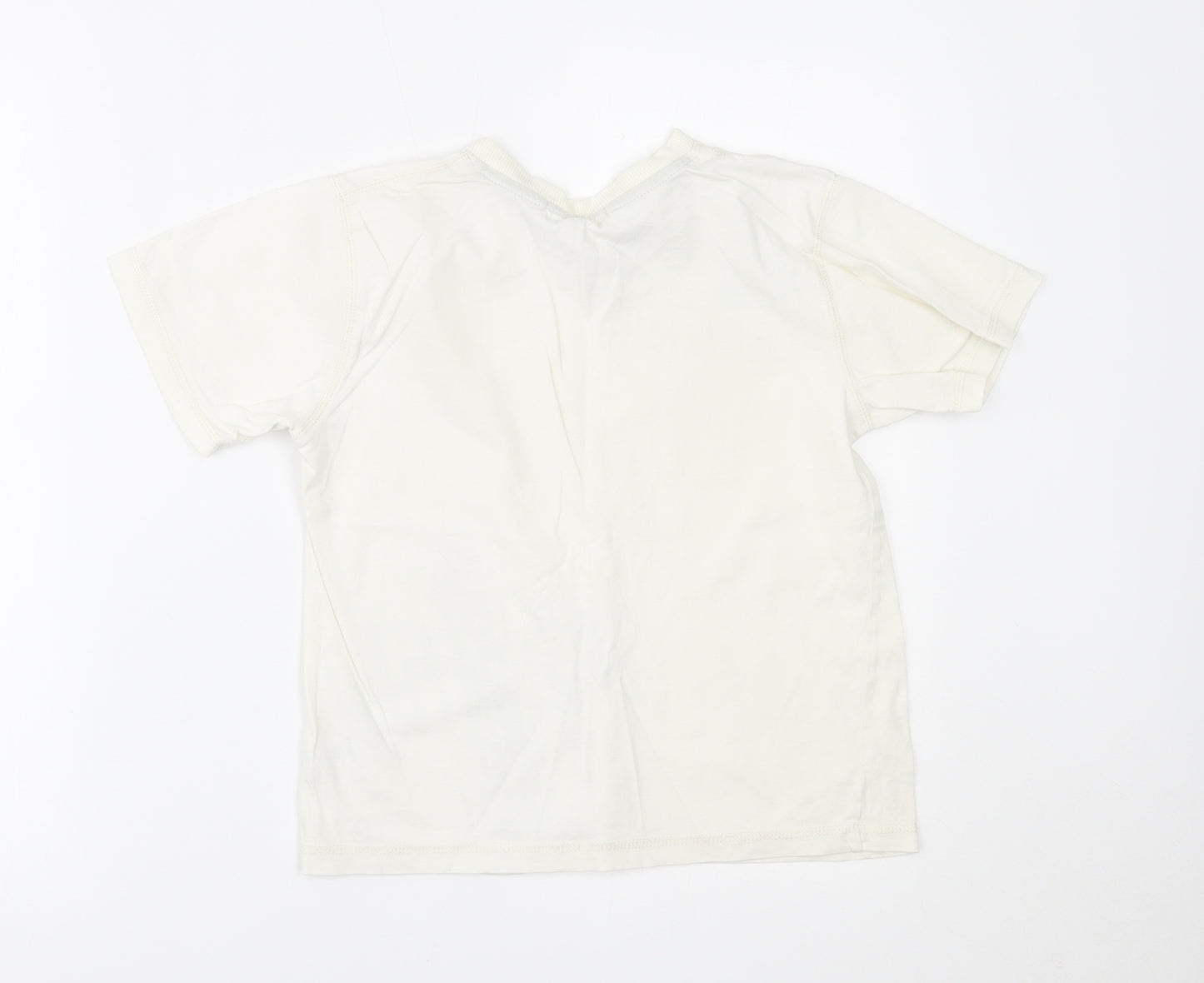 George Boys White   Basic T-Shirt Size 8-9 Years