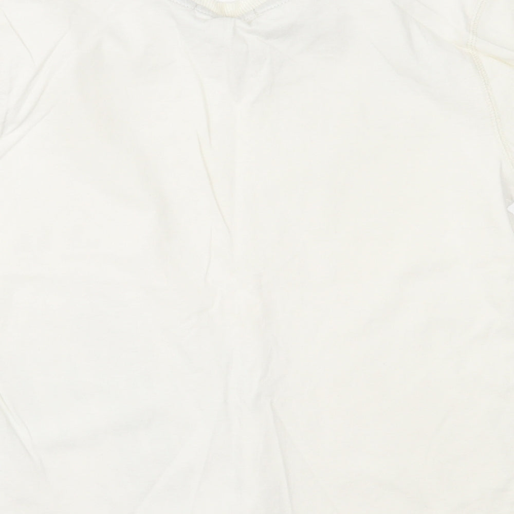 George Boys White   Basic T-Shirt Size 8-9 Years