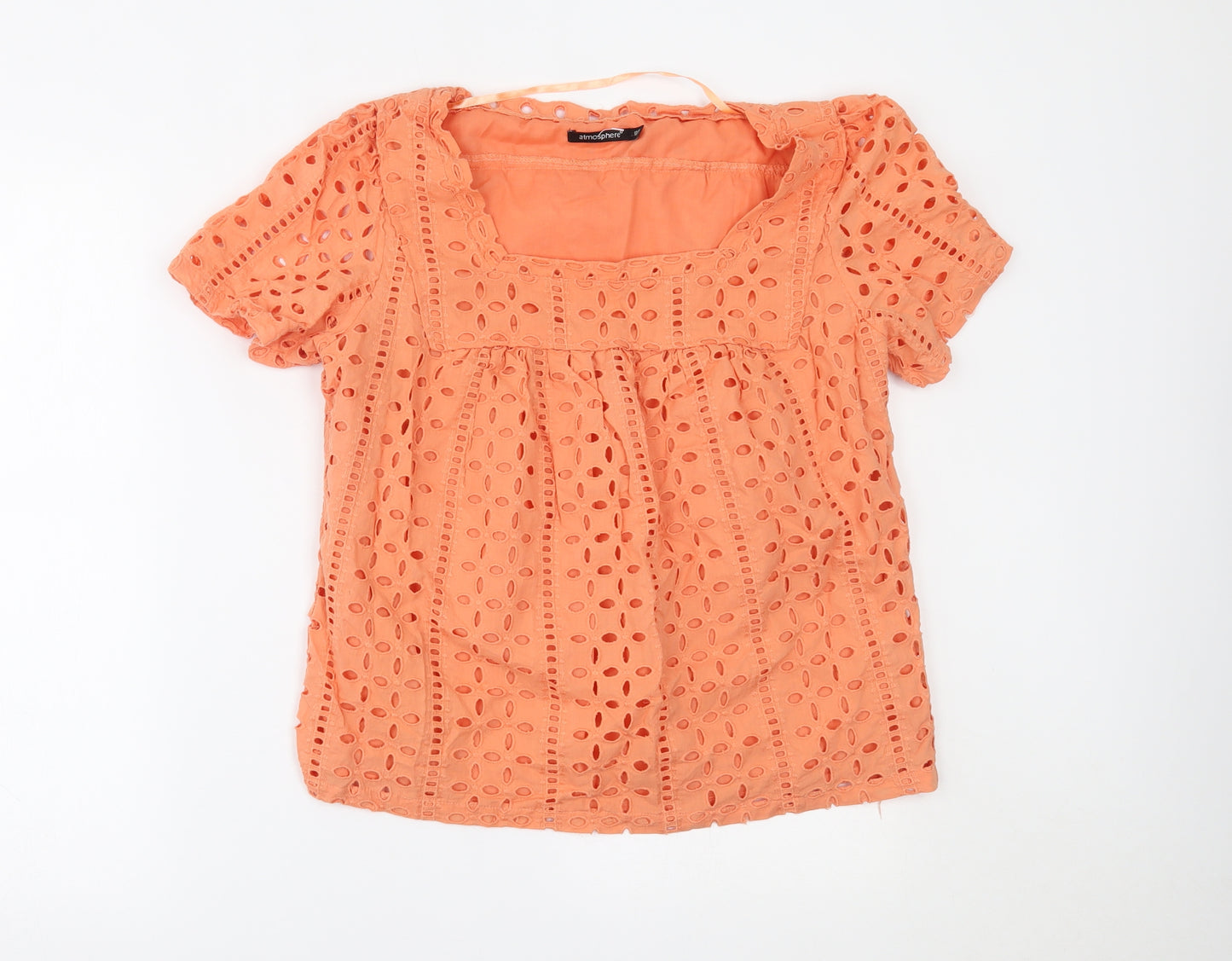 Primark Womens Orange   Basic Blouse Size 10