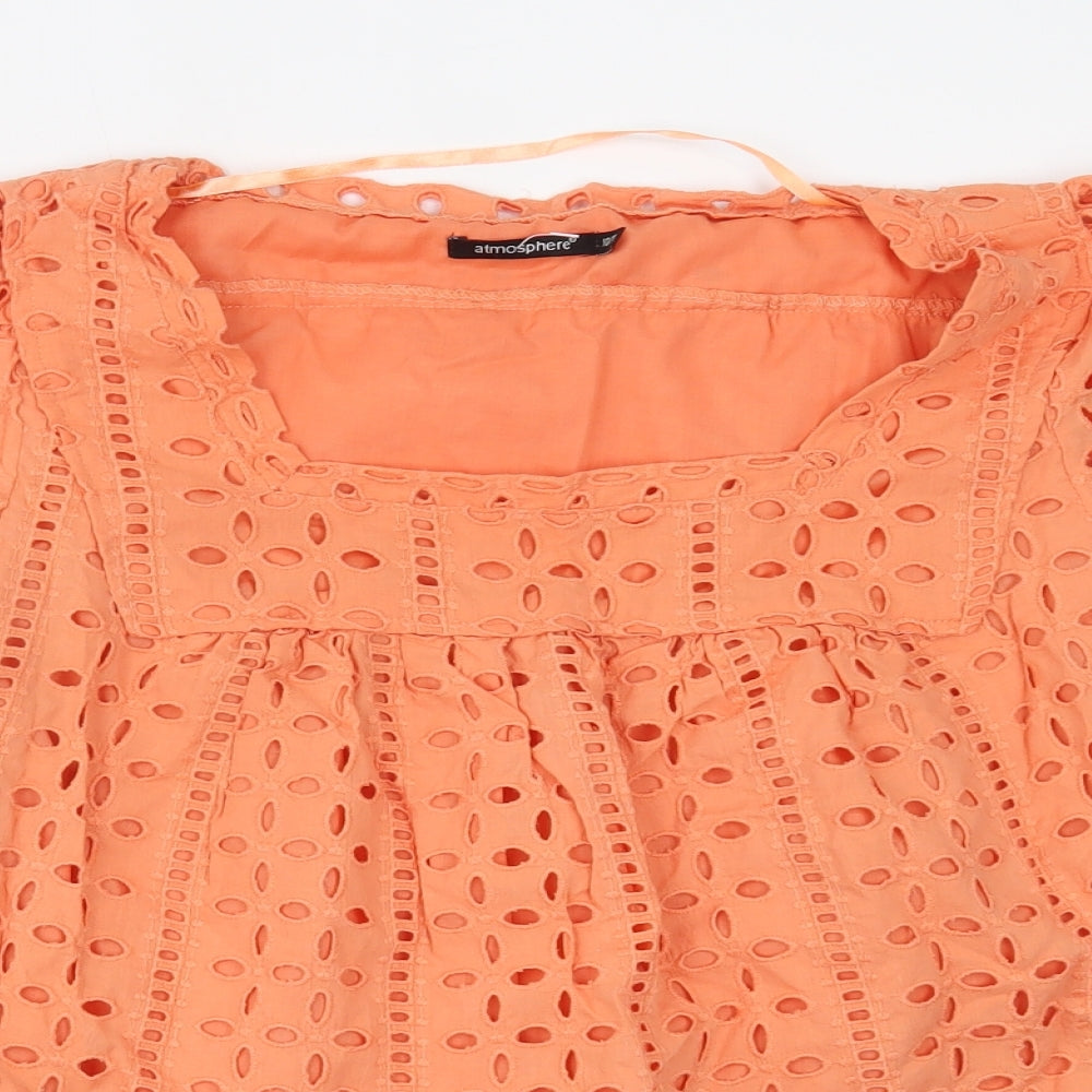 Primark Womens Orange   Basic Blouse Size 10