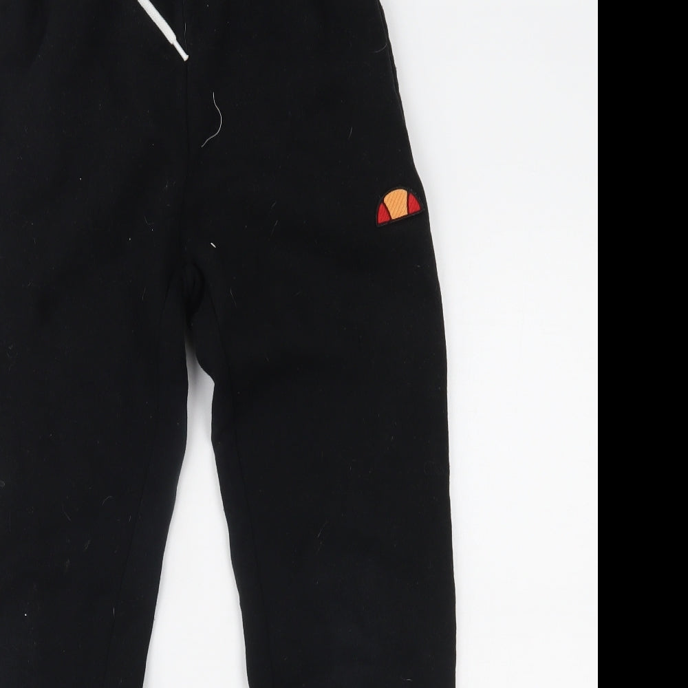 ellesse Boys Black   Jogger Trousers Size 12-13 Years