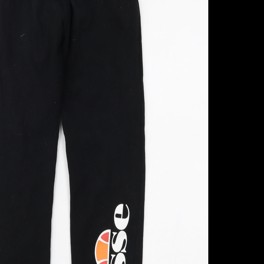 ellesse Boys Black   Jogger Trousers Size 12-13 Years