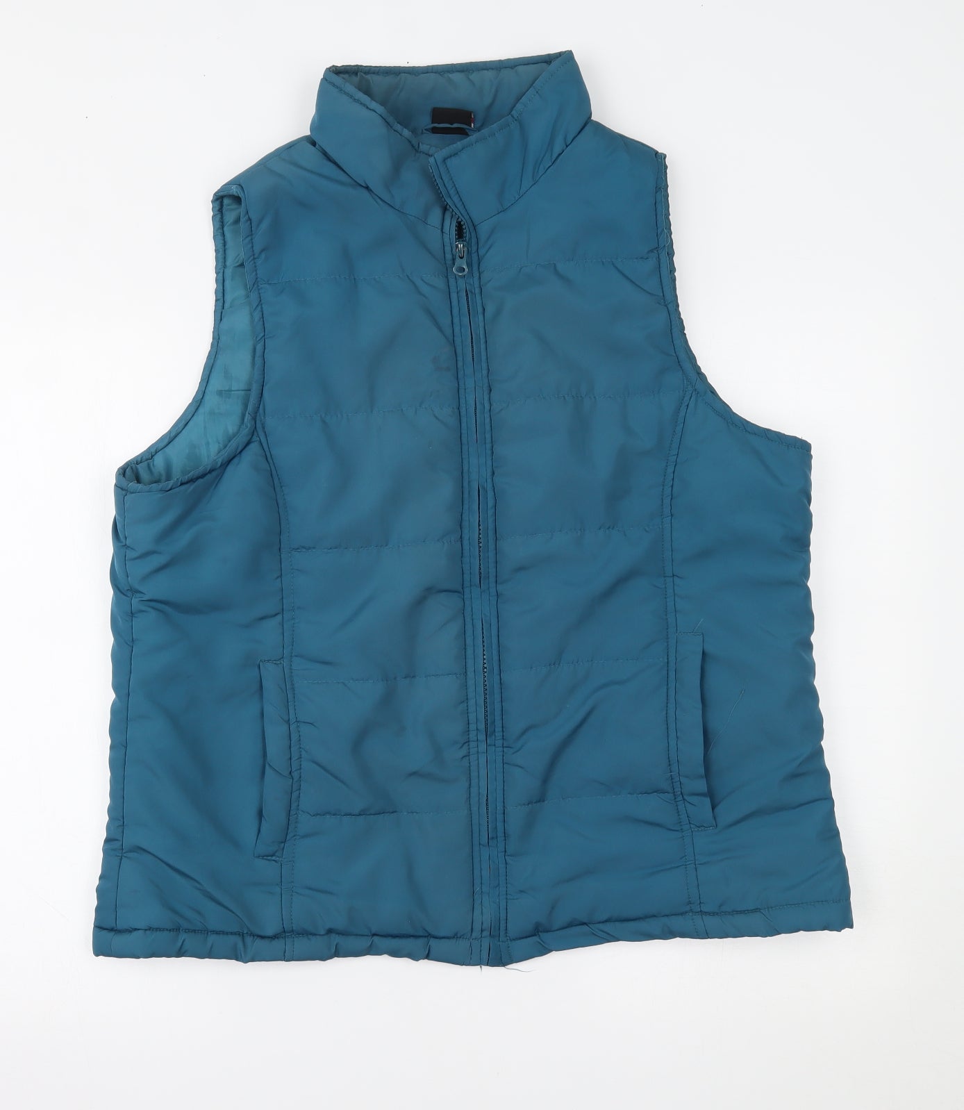 fashion express Womens Blue   Gilet Coat Size 18