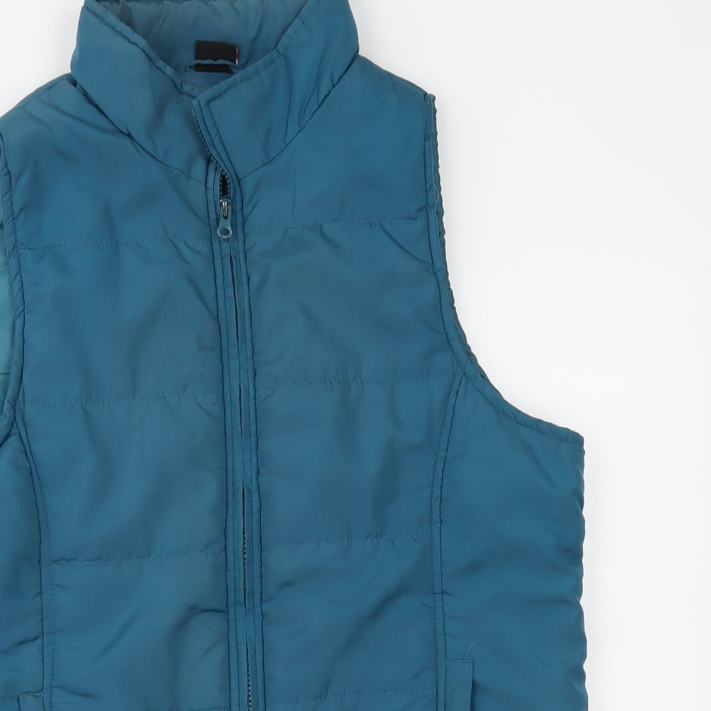 fashion express Womens Blue   Gilet Coat Size 18