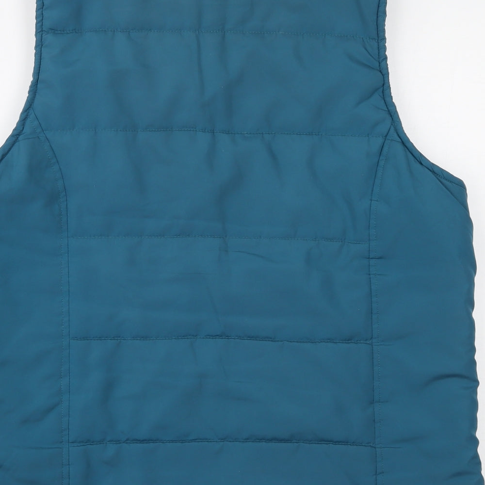 fashion express Womens Blue   Gilet Coat Size 18