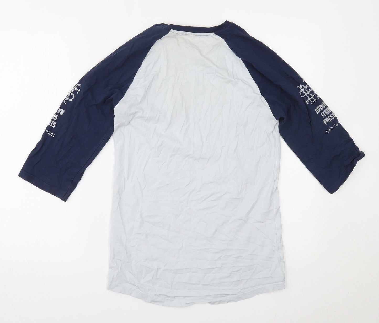 River Island Mens Blue   Basic T-Shirt Size XS