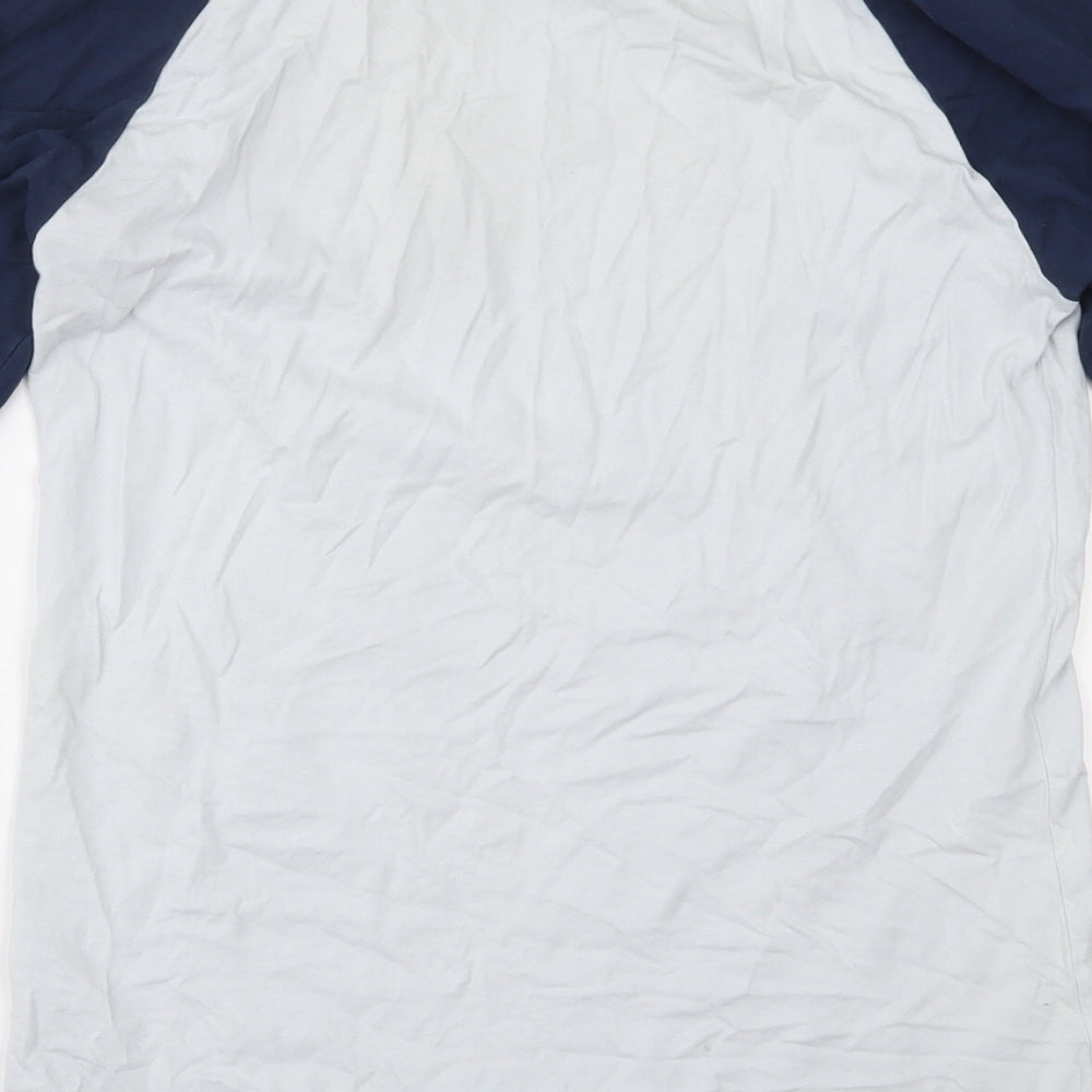 River Island Mens Blue   Basic T-Shirt Size XS