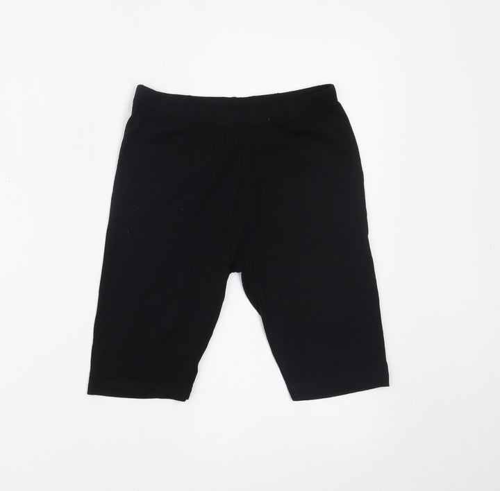 ASOS Womens Black Sweat Shorts Size 8