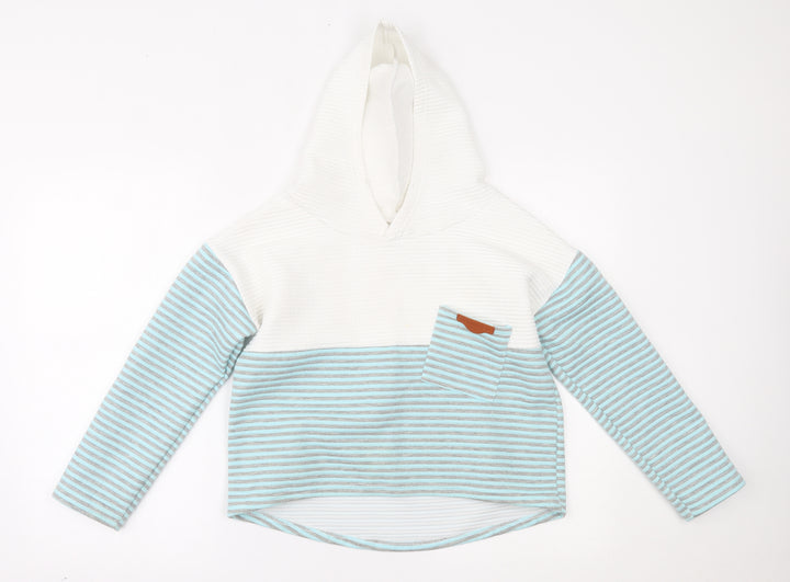 Preworn Womens Blue Pullover Hoodie Size S