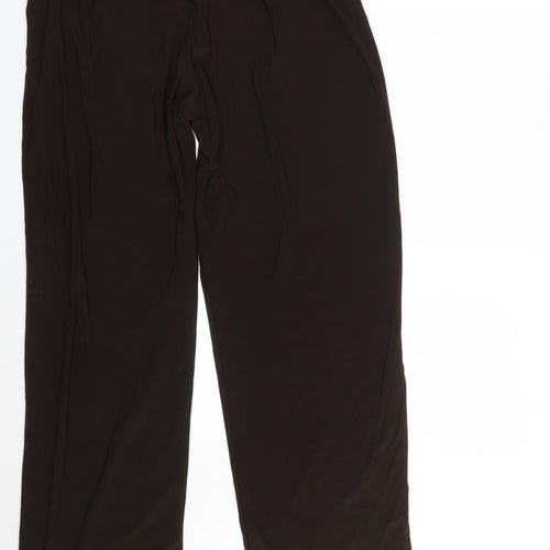 Preworn Womens Brown   Dress Pants Trousers Size M L27 in