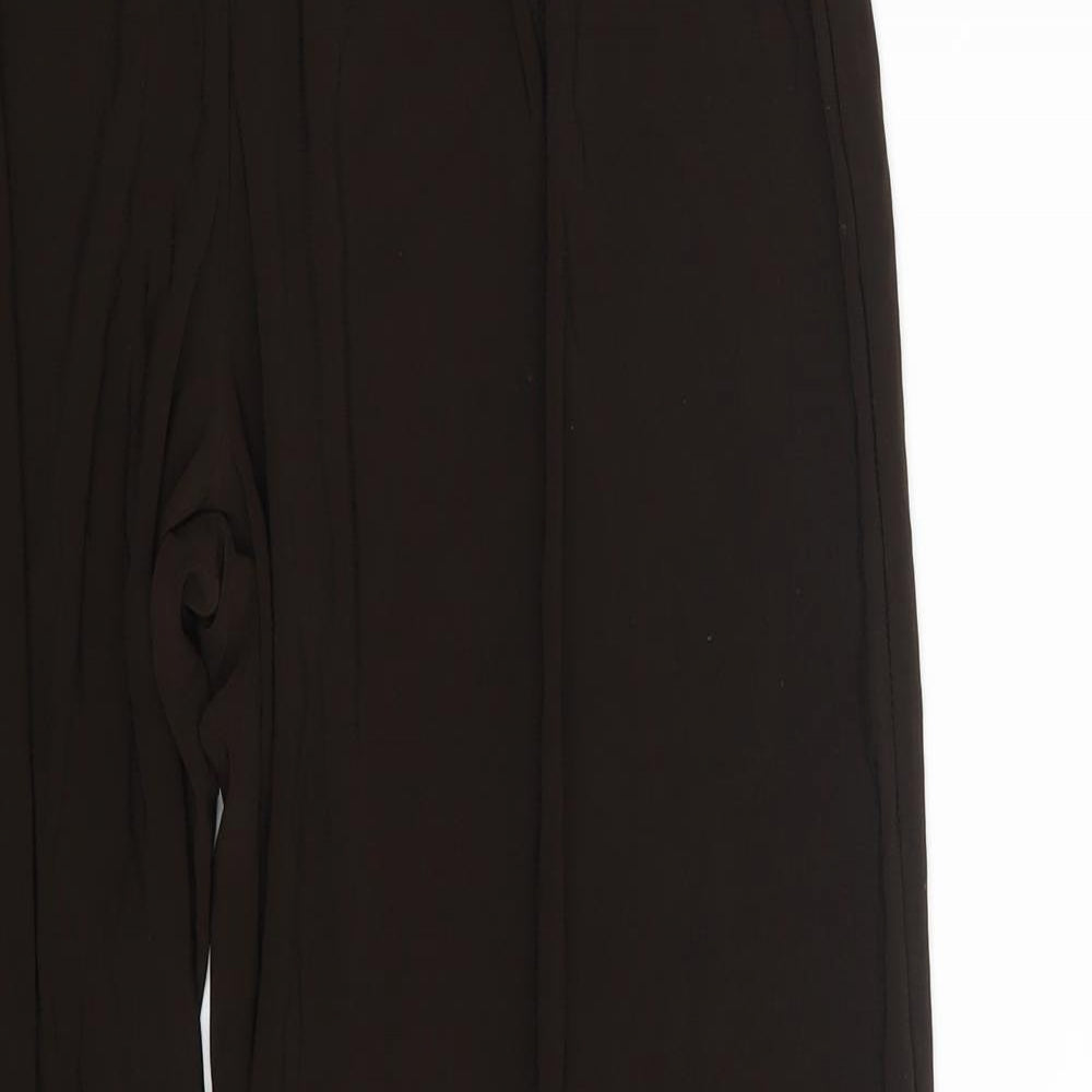 Preworn Womens Brown   Dress Pants Trousers Size M L27 in