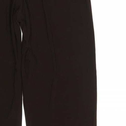 Preworn Womens Brown   Dress Pants Trousers Size M L27 in