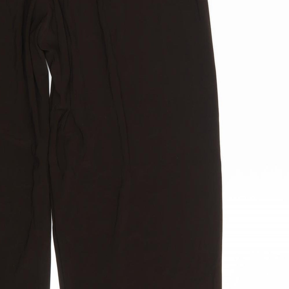 Preworn Womens Brown   Dress Pants Trousers Size M L27 in