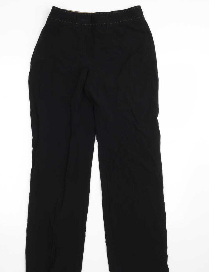 APANAGE Womens Black   Trousers  Size 10 L31 in